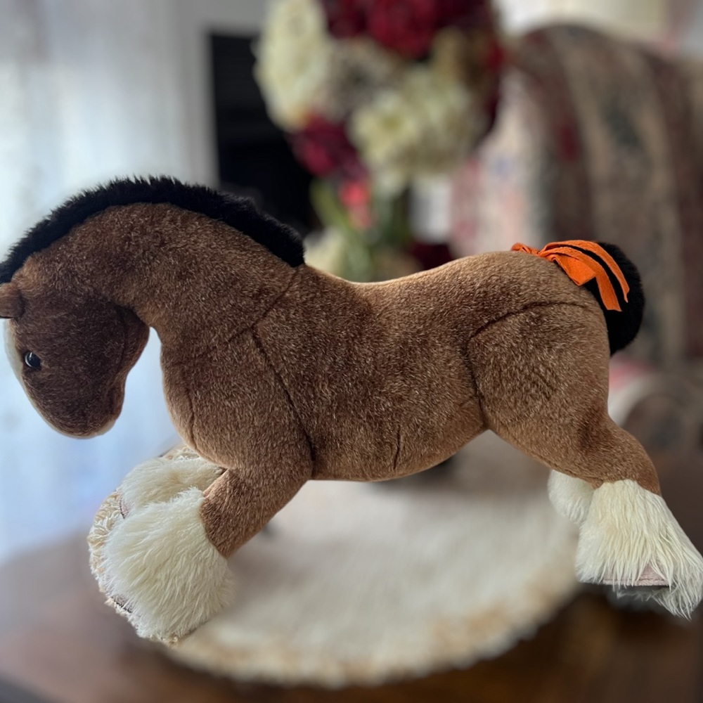 Hermes Hermy Plush Horse Stuffed Animal Made In Italy